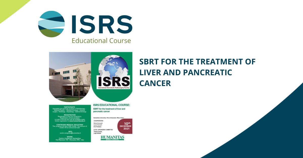 ISRS Educational Course - SBRT for the Treatment of Liver and Pancreatic Cancer